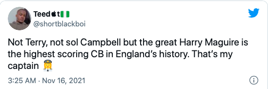 Manchester United fans react as Harry Maguire becomes England's highest ever scoring centre-back - Bóng Đá