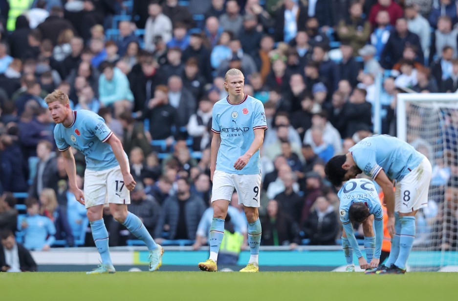 Man City thua sân nhà: Ngày Haaland đi lạc - Bóng Đá