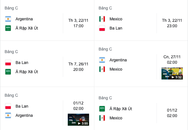 Bảng C World Cup 2022: Khó cản Argentina; Bất ngờ châu Á - Bóng Đá