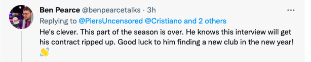 'His ego has ruined EVERYTHING!': Man United fans rip into Cristiano Ronaldo after his bombshell interview with Piers Morgan - Bóng Đá