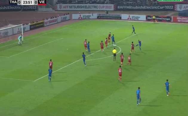 TRỰC TIẾP Thái Lan 1-0 Việt Nam (H1): Đội nhà mở điểm - Bóng Đá