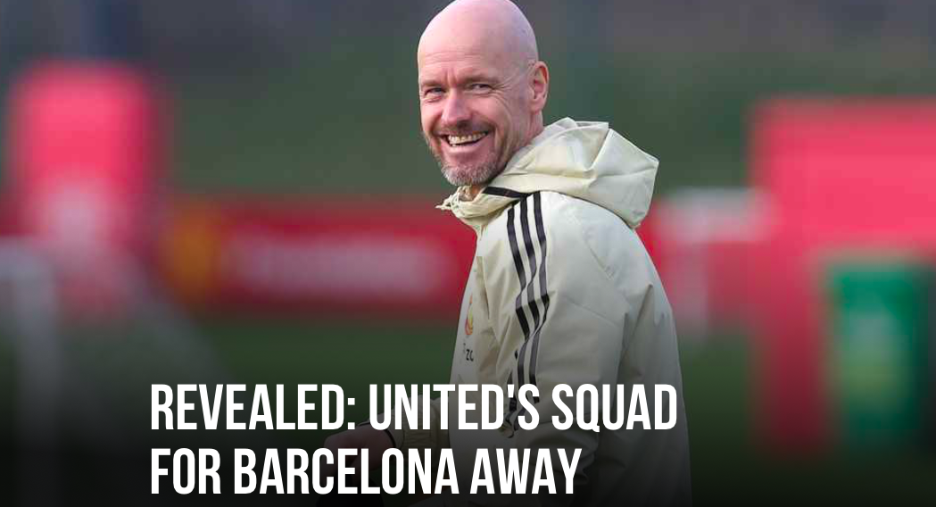 Man Utd announce squad to face Barca - Bóng Đá