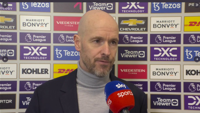 Erik ten Hag praises three Manchester United stars after ‘rubbish’ first half against Leicester City - Bóng Đá