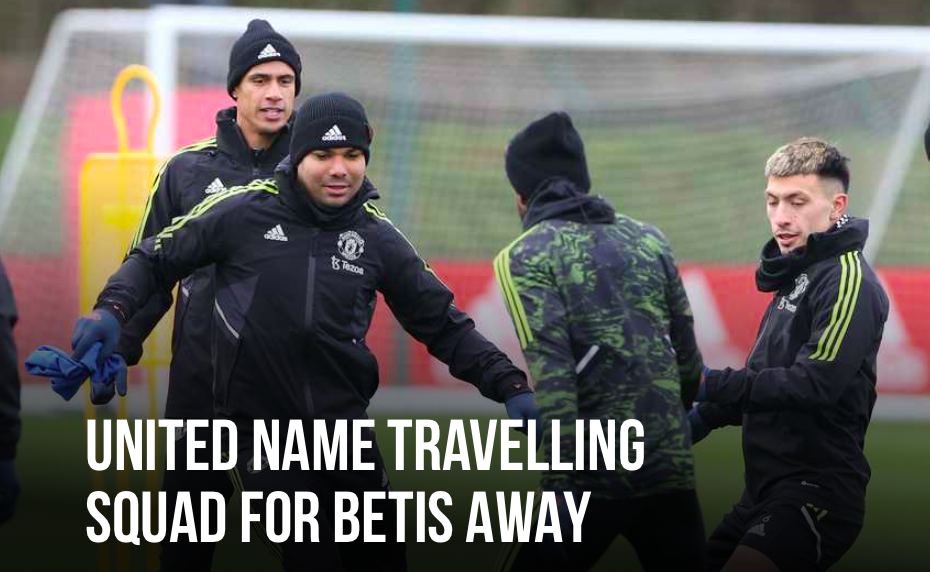 Manchester United have announced a 21-man squad for the Europa League round-of-16 second leg against Real Betis. - Bóng Đá