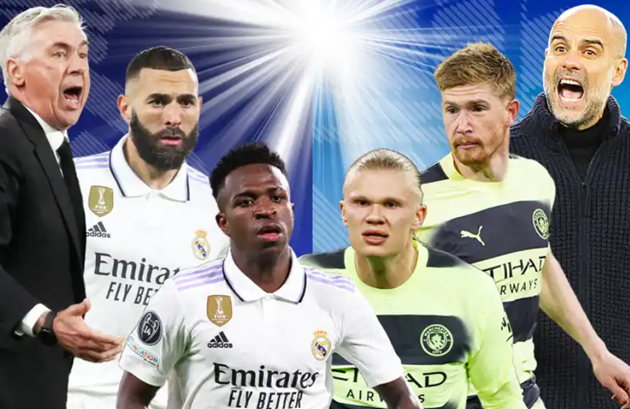 Real vs Man City  - Bóng Đá