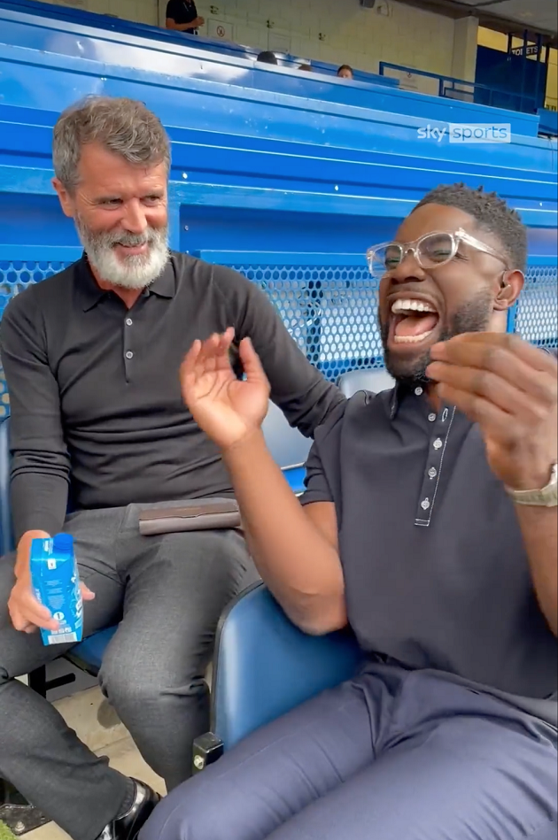 Micah Richards brutally trolls Roy Keane over star’s ‘nonsense’ packed lunch following hilarious Man Utd kit video - Bóng Đá