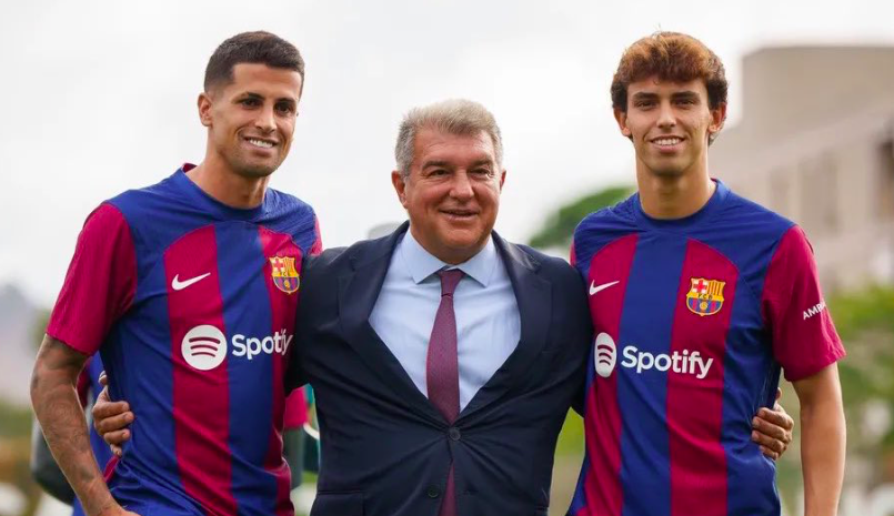 Laporta: “If João Cancelo and João Félix  - Bóng Đá