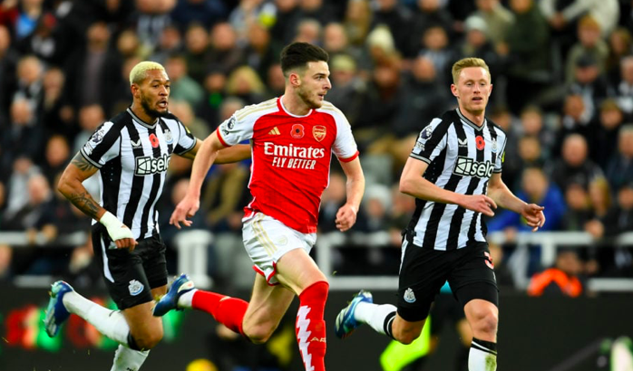 4 duels won, 89% pass completion: Declan Rice was still brilliant despite Arsenal defeat - Bóng Đá