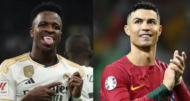 Cristiano Ronaldo sends surprise gift to Real Madrid star Vinicius Junior after Portugal's win over Liechtenstein - Bóng Đá