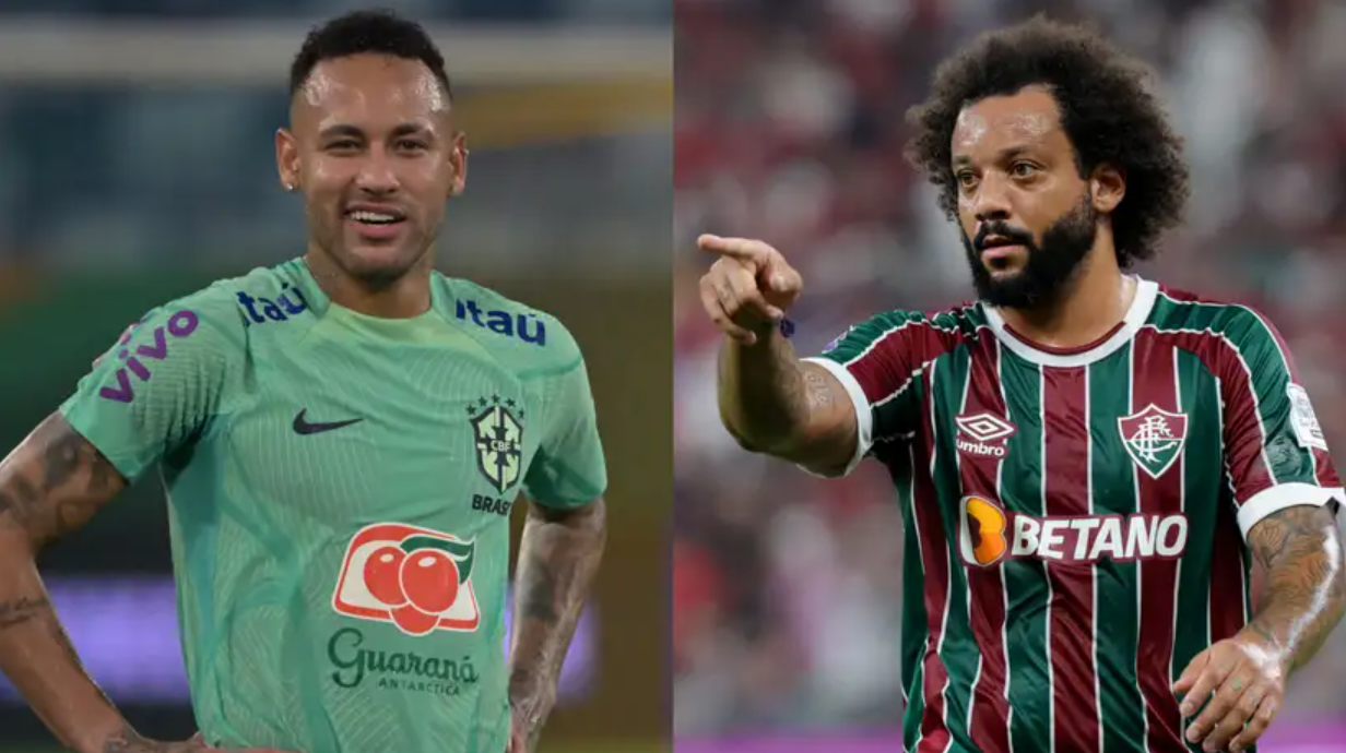 Neymar hội ngộ Marcelo - Bóng Đá