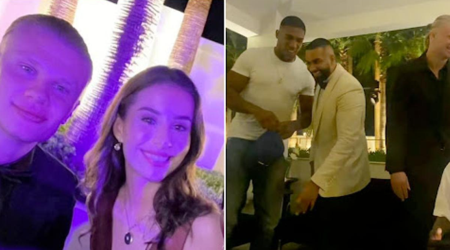 Haaland đón giao thừa xa hoa tại Dubai - Bóng Đá