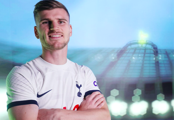 Timo Werner ra mắt Tottenham, chọn số áo lạ - Bóng Đá