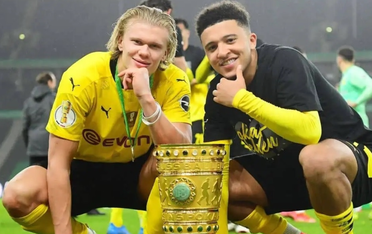 Phản ứng của Haaland sau khi Sancho ký hợp đồng với Dortmund - Bóng Đá