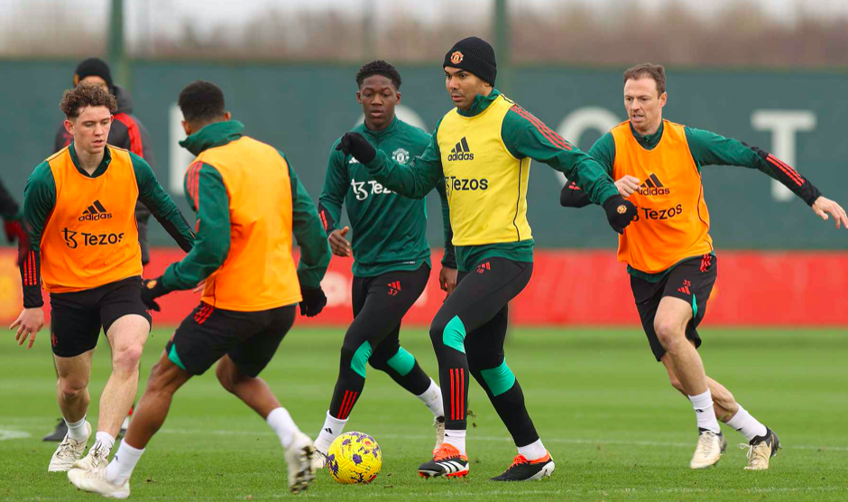 Ảnh Manchester United tập - Bóng Đá