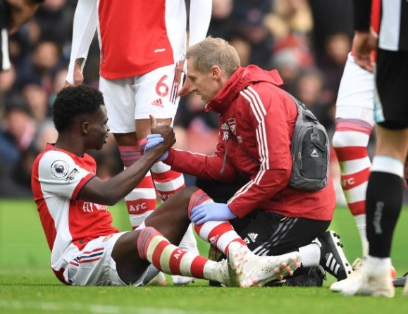 ARSENAL MANAGER MIKEL ARTETA REVEALS EXACT PROBLEM FOR BUKAYO SAKA - Bóng Đá