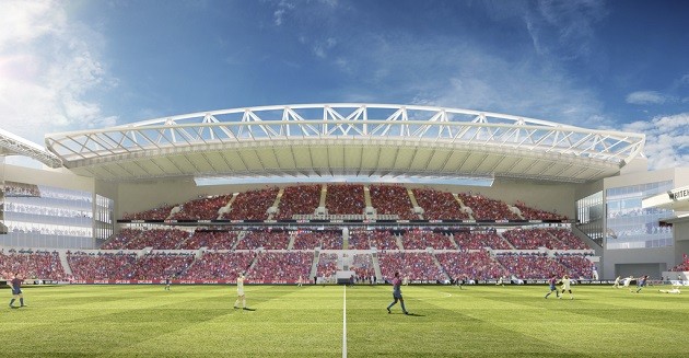 Mystery as new pics of £100m plans that will make Premier League stadium look unrecognisable ‘removed’ from public view - Bóng Đá