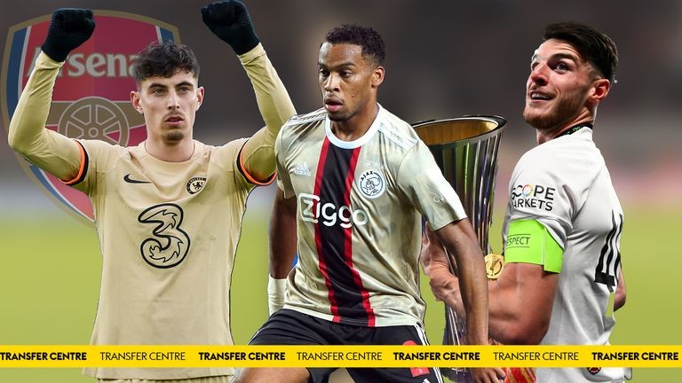 Arsenal looking to wrap up FOUR new deals in a week as Gunners bid to topple Man City - Bóng Đá