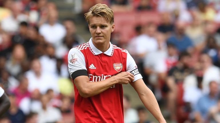 Arsenal boss Mikel Arteta reacts to Fabio Vieira red card and provides Martin Odegaard update - Bóng Đá