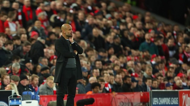 Pep Guardiola chỉ ra nguyên nhân khiến Man City gặp khó ở Anfield - Bóng Đá