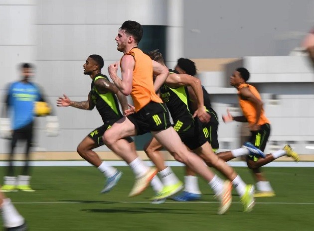  Gallery: The final training session out in Dubai - Bóng Đá
