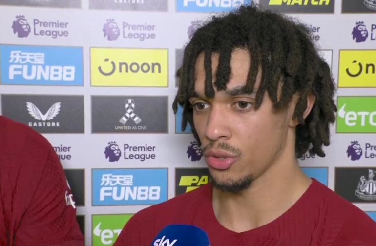 “This is a big one” – Alexander-Arnold reveals how much Newcastle win means to Liverpool - Bóng Đá