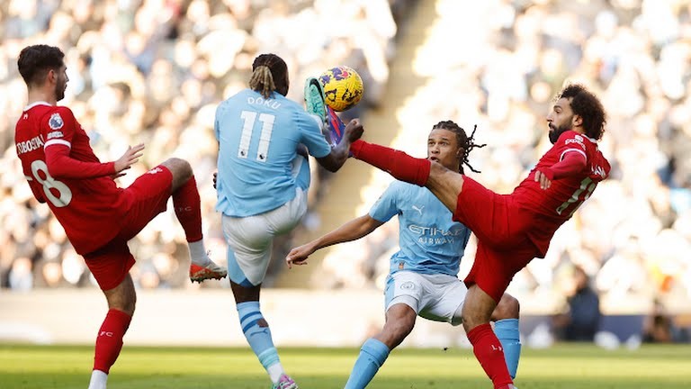 Aguero gây chú ý trong ngày Man City hòa Liverpool 1-1 - Bóng Đá