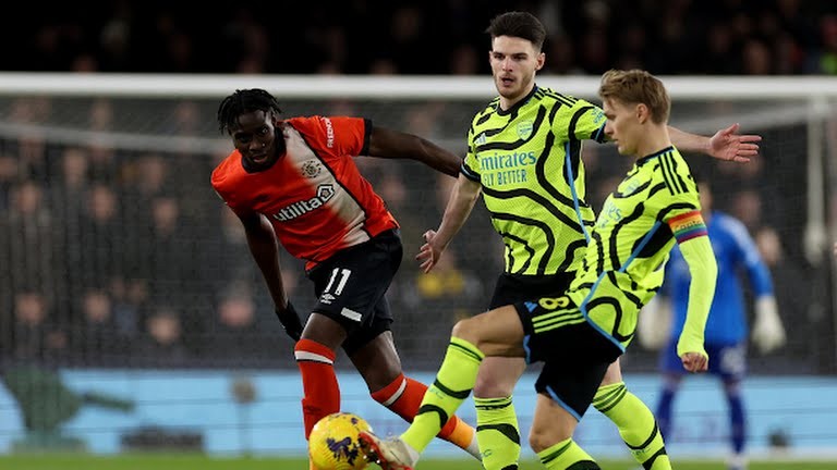 Luton Town vs Arsenal 5h00 - 5h35 - Bóng Đá