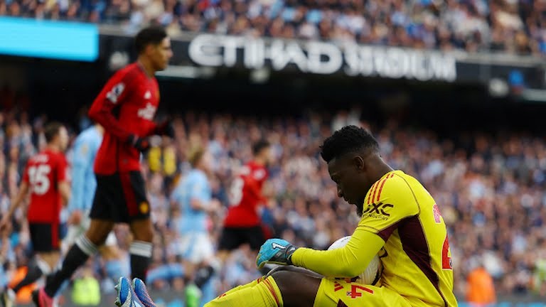 Andre Onana có 45 phút quá hay trước Man City - Bóng Đá