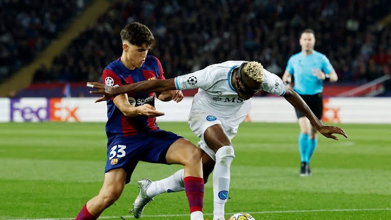 Barcelona - Napoli (3h) xb trong khung 4h50 - 5h20 - Bóng Đá