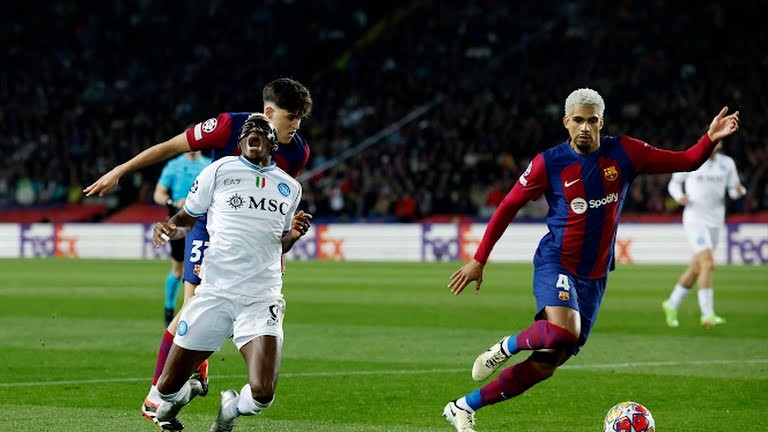 Barcelona - Napoli (3h) xb trong khung 4h50 - 5h20 - Bóng Đá
