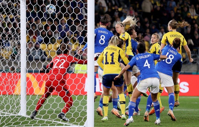World Cup nữ 2023: Thụy Điển thắng đậm Ý, giành vé vào vòng 1/8 - Bóng Đá