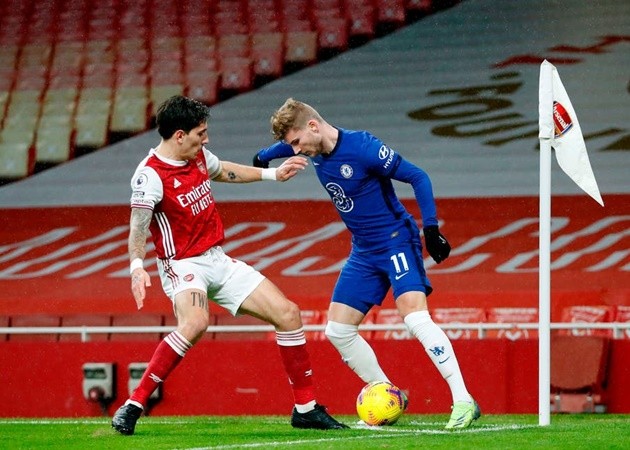 10 con số kinh hoàng trận Arsenal 3-1 Chelsea: Dấu hỏi Werner; 'Nhạc trưởng' thay Ozil - Bóng Đá