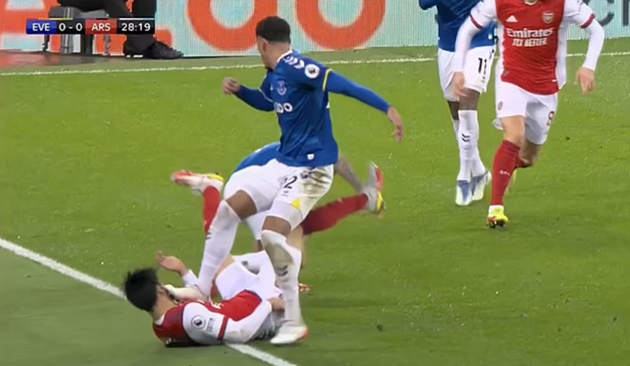'He realises what he's done and he goes 
