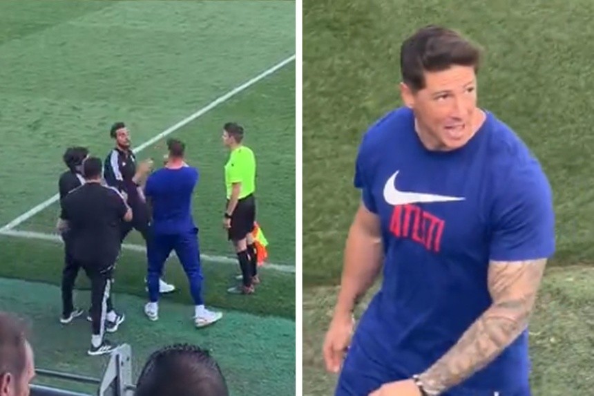 Phản ứng của HLV Torres khi xô xát với đồng đội cũ - Bóng Đá