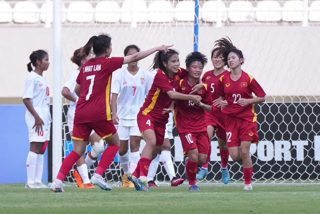 Hạ Myanmar, U19 nữ Việt Nam vào chung kết giải Đông Nam Á - Bóng Đá