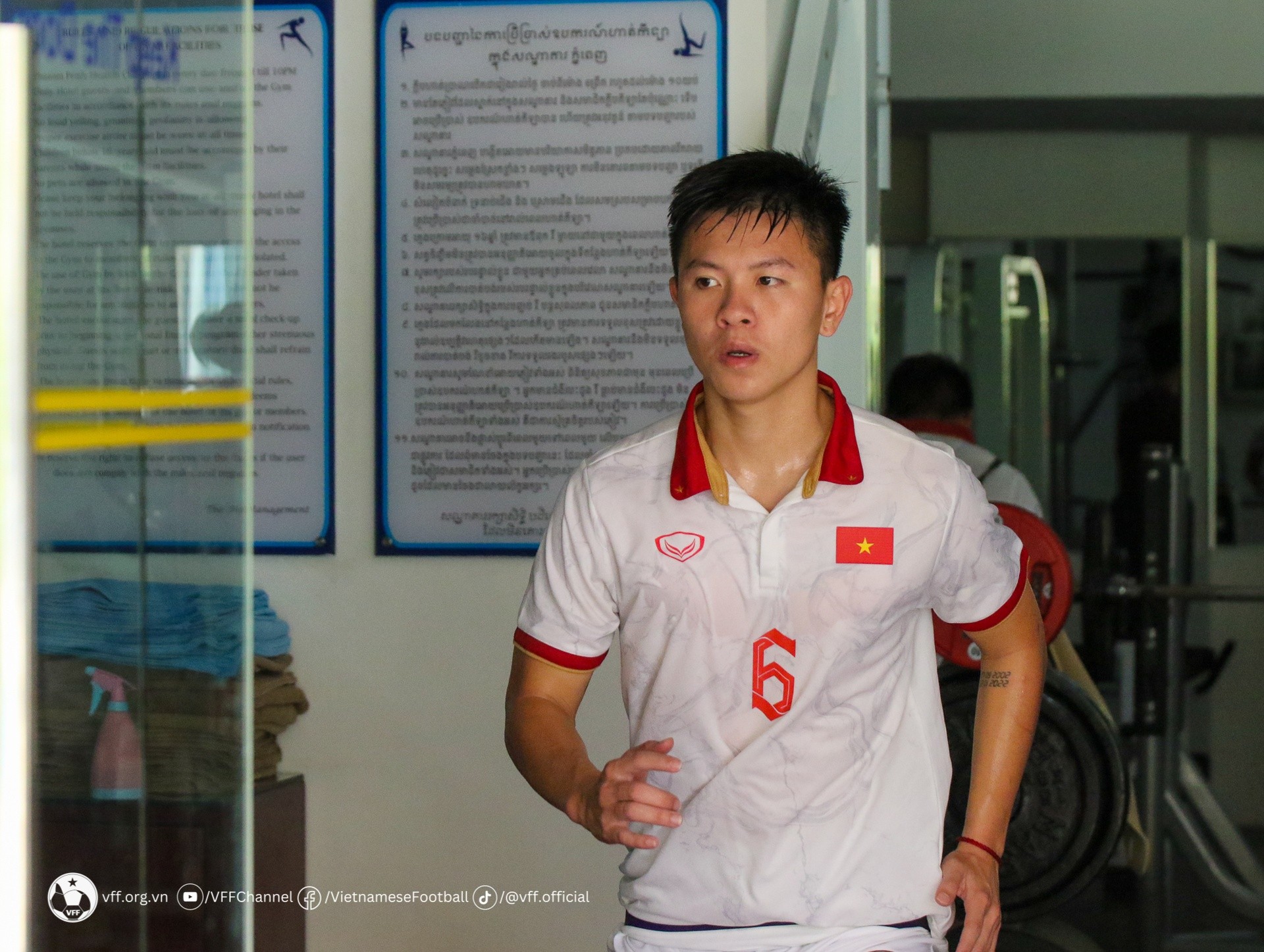 Phòng gym trầm lặng của U22 Việt Nam sau thất bại ở bán kết - Bóng Đá