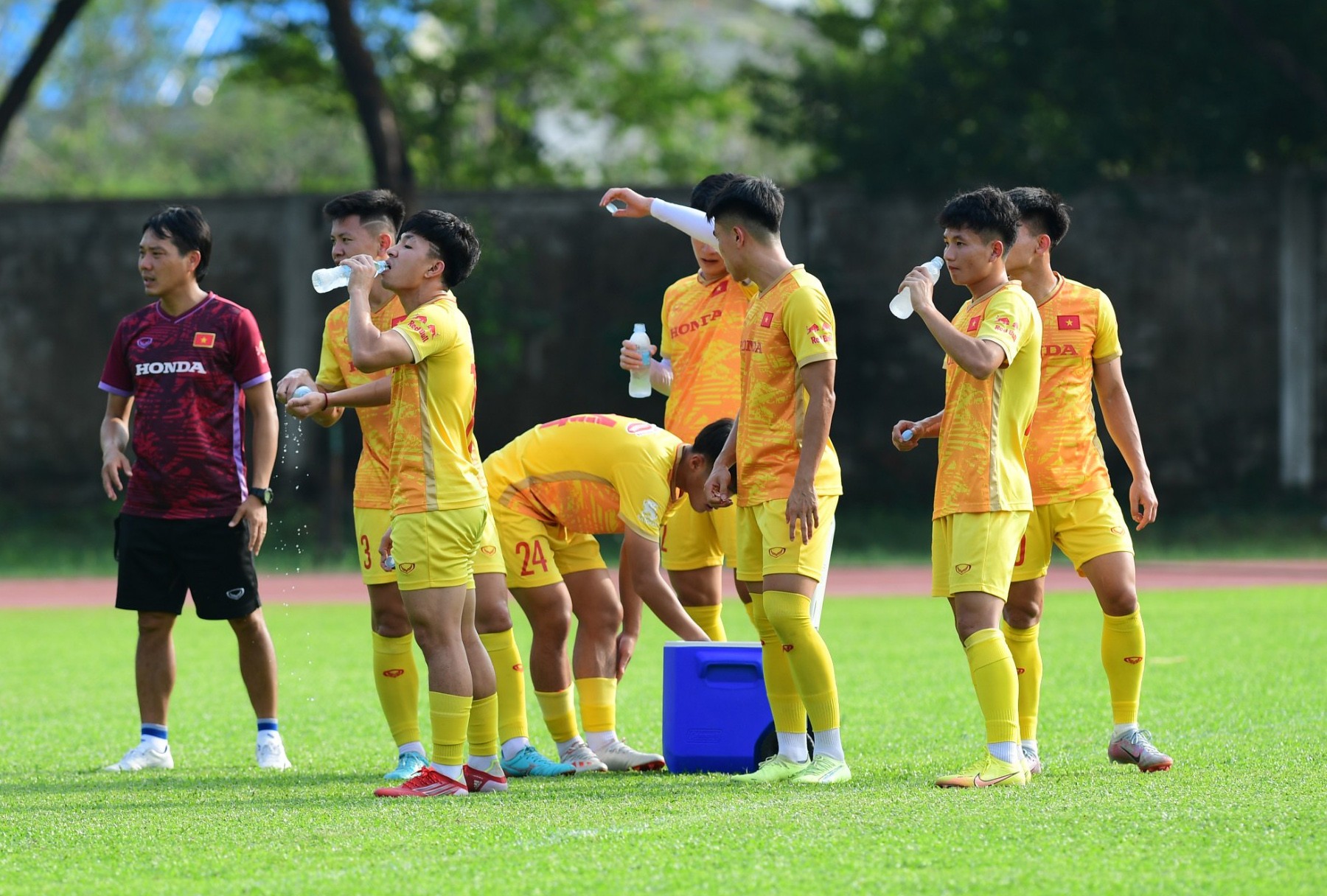 U22 Việt Nam tăng tốc, luyện 'chiêu tủ' chờ đấu SEA Games - Bóng Đá