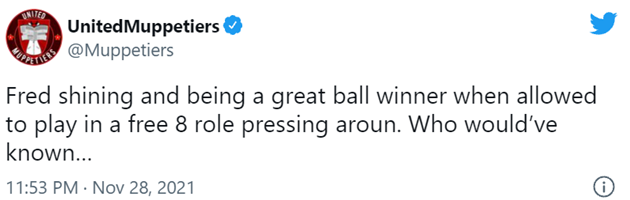Manchester United fans to react Fred's performance against Chelsea - Bóng Đá