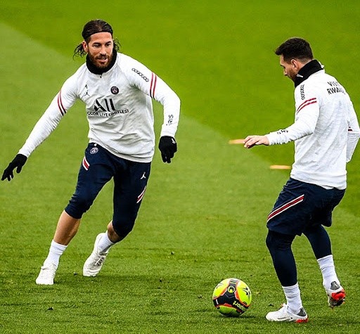 Messi có lần đầu cùng Ramos tại PSG - Bóng Đá