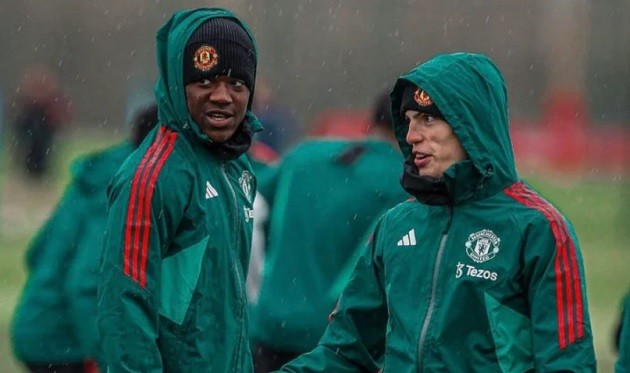 ‘Standards’… Paul Scholes blasts Kobbie Mainoo and Alejandro Garnacho training picture - Bóng Đá