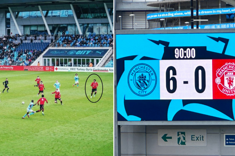 Tái hiện cơn ác mộng, đội trẻ Man City hủy diệt Man Utd 6-0 - Bóng Đá