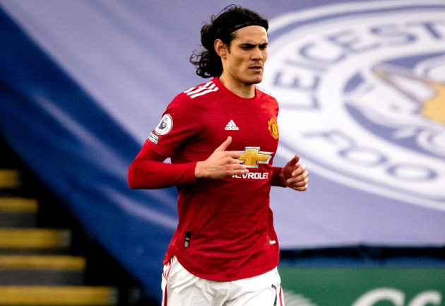 Edinson Cavani's world-class movement highlighted in Man United's 2nd goal against Leicester - Bóng Đá