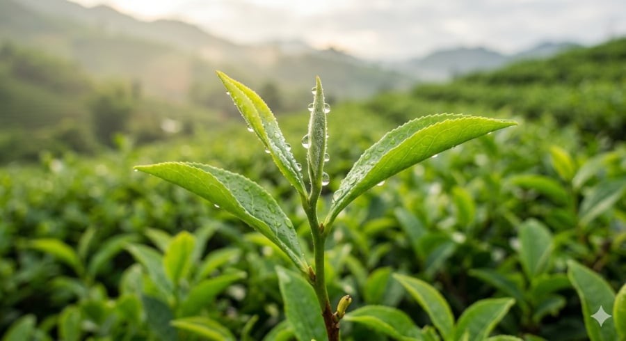 Trà xanh tươi chứa nhiều hợp chất chống oxy hóa có lợi cho cơ thể