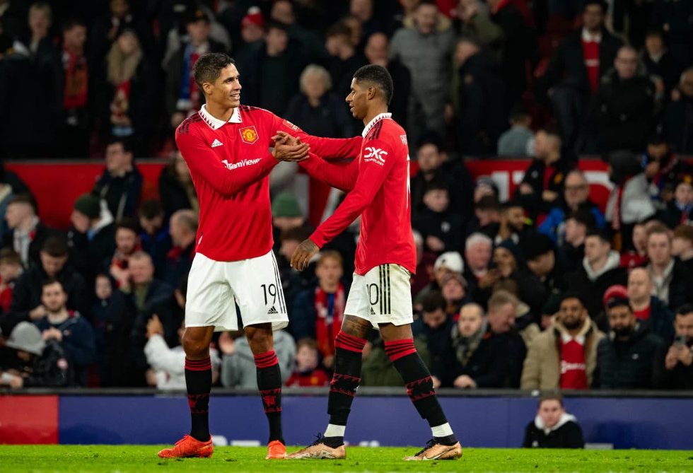Raphael Varane gives his verdict on where Marcus Rashford ranks among the best players he’s played with - Bóng Đá