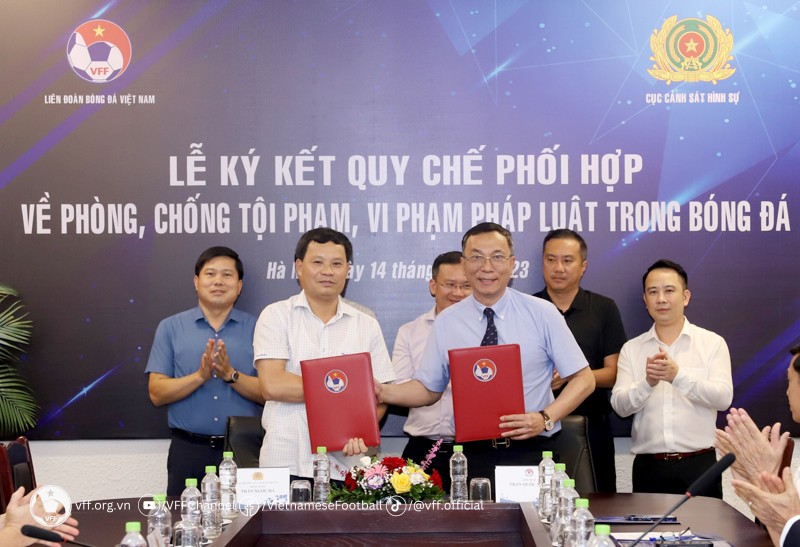 VFF và Cục Cảnh sát hình sự phối hợp phòng chống tội phạm bóng đá - Bóng Đá