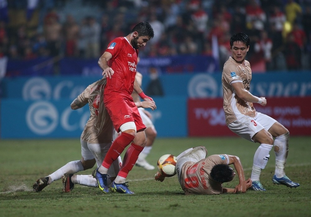 Thể Công Viettel 1-0 Công An Hà Nội, vòng 1/8 Cup Quốc gia - Bóng Đá