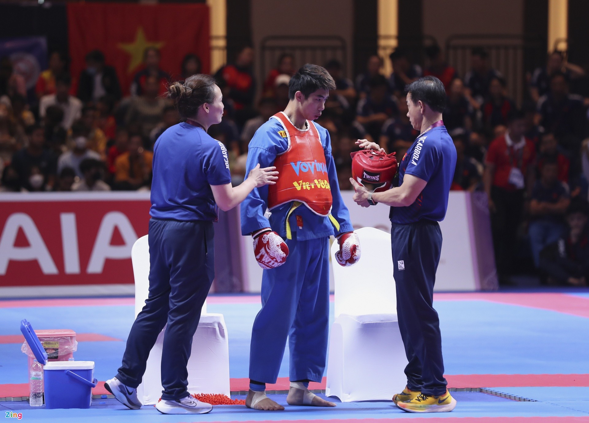 Võ sĩ Việt Nam sốt 39 độ vẫn giành HCV SEA Games 32 - Bóng Đá