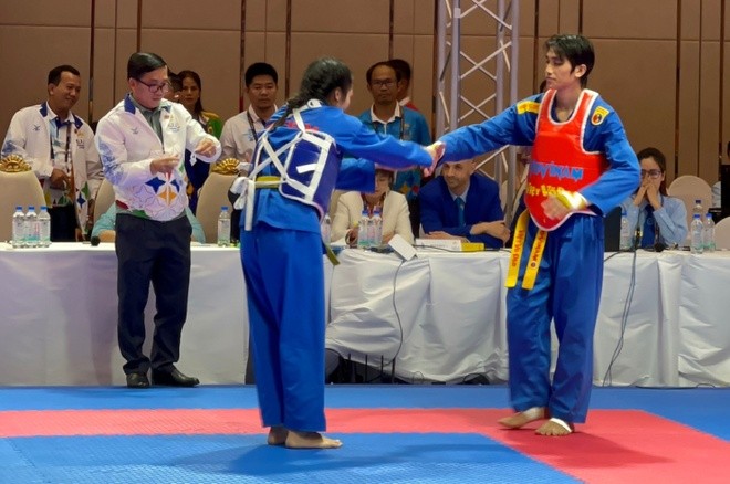 Võ sĩ Việt Nam giành tấm HCV độc lạ nhất SEA Games 32 - Bóng Đá