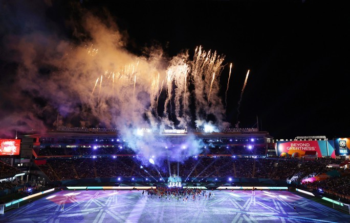 Xúc động với hình ảnh Việt Nam trong lễ khai mạc World Cup nữ 2023 - Bóng Đá