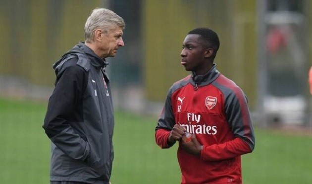 Nketiah và cú xoay người thay đổi vận mệnh - Bóng Đá